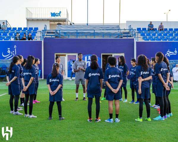 تدريبات ناشئات الهلال