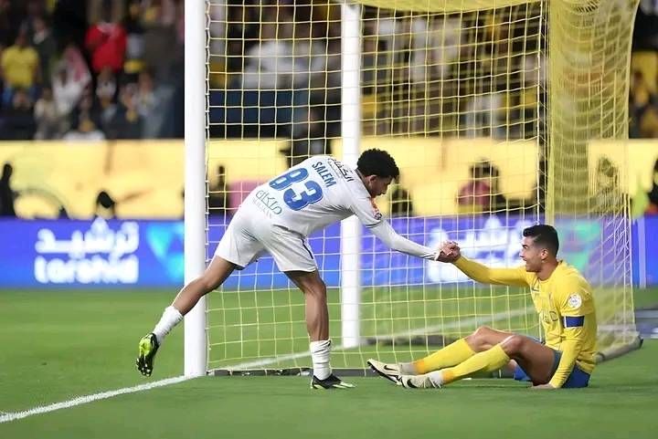 سالم النجدي ورونالدو