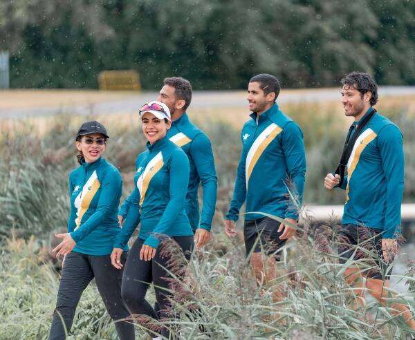 المنتخب السعودي للتجديف "أرشيف"