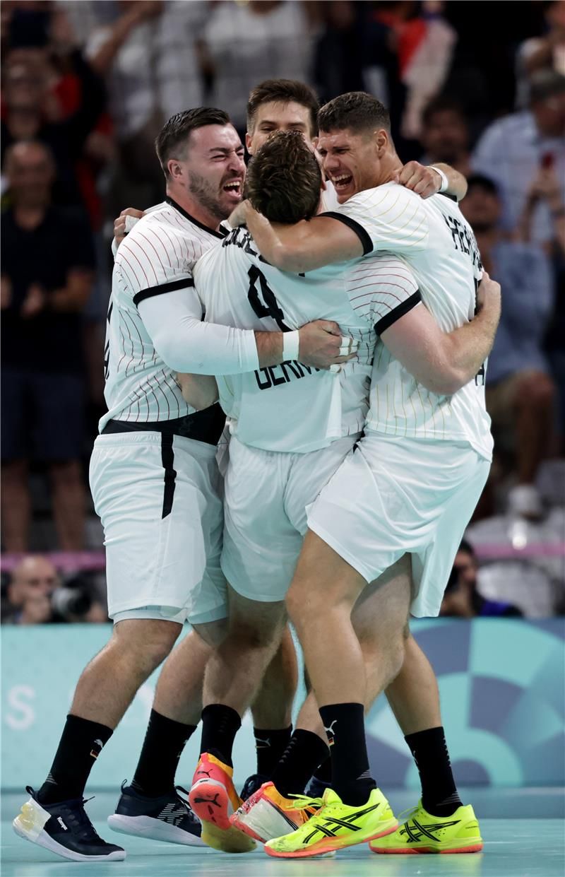 فرحة لاعبي منتخب ألمانيا