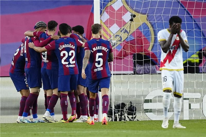 لاعبو برشلونة