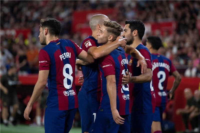 لاعبو برشلونة