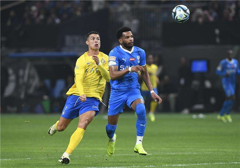 من مباراة سابقة بين الهلال والنصر