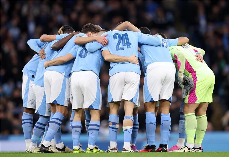 لاعبو مانشستر سيتي