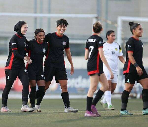 لاعبات الاتحاد الأردني