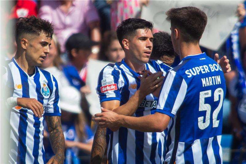 فرحة لاعبي بورتو