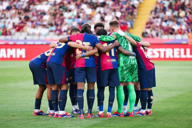 لاعبو برشلونة