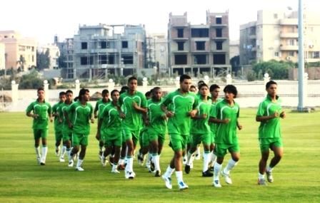 منتخب الشباب معسكر مصر
