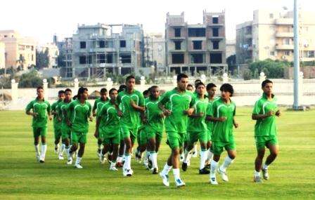 منتخب الشباب معسكر مصر