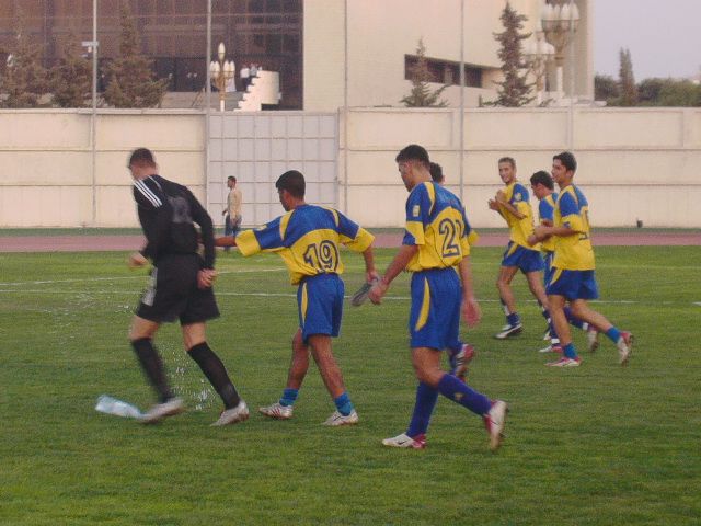 نجوم الحسين اربد بين شوطي اللقاء بعدسة كوورة