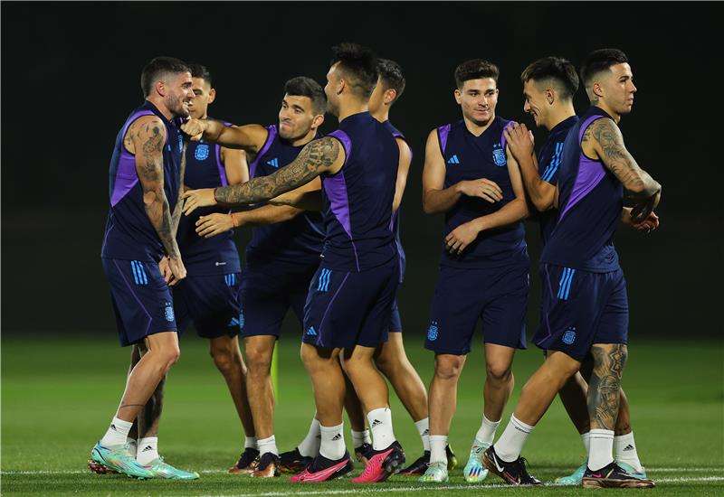 لاعبو الأرجنتين