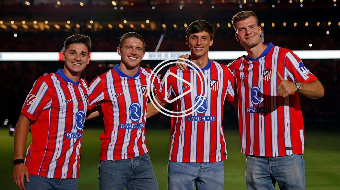 لاعبو أتلتيكو مدريد