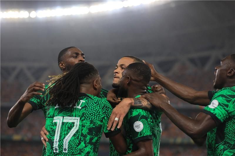 لاعبو منتخب نيجيريا