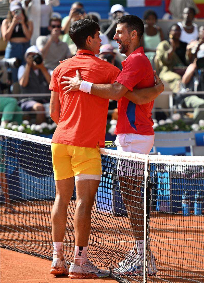 ديوكوفيتش وألكاراز