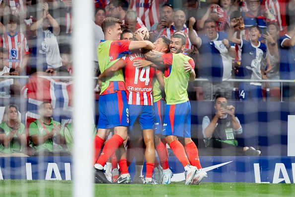 لاعبو أتلتيكو مدريد