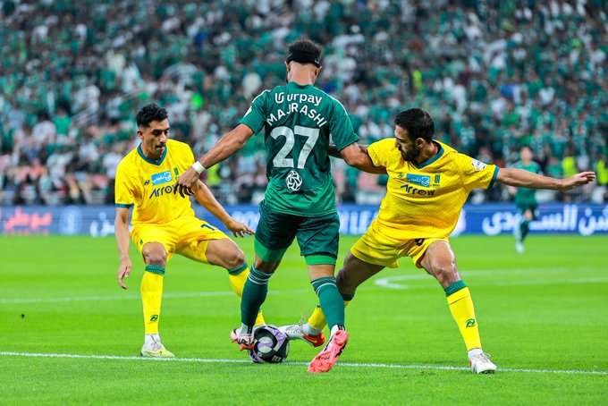 من مباراة العروبة والأهلي