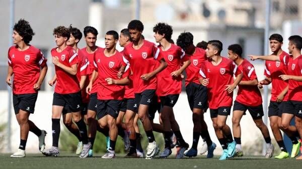 لاعبو منتخب شباب الأردن