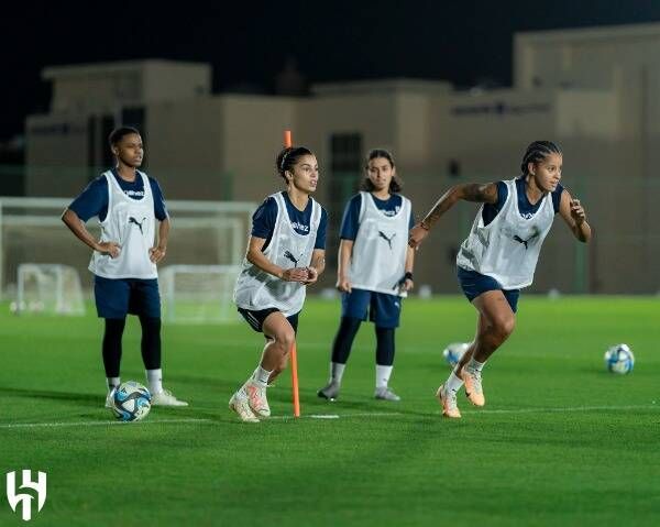 تدريبات الهلال في الرياض