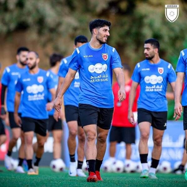 لاعبو منتخب الأردن