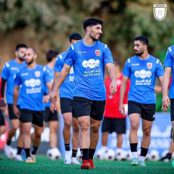 لاعبو منتخب الأردن
