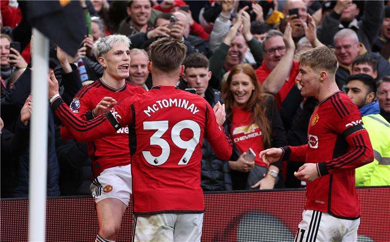 لاعبو مانشستر يونايتد