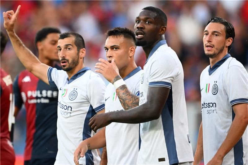 لاعبو إنتر ميلان