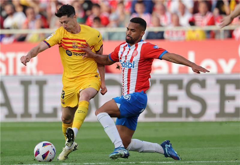 من مباراة سابقة بين برشلونة وجيرونا