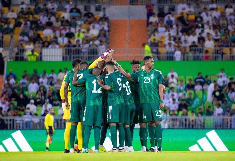 لاعبو منتخب السعودية