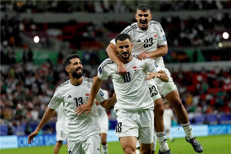 لاعبو المنتخب العراقي