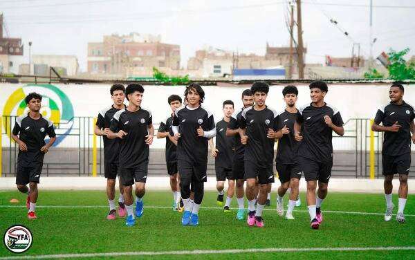 لاعبو منتخب اليمن للشباب