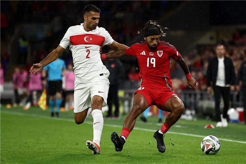 من مواجهة ويلز أمام تركيا