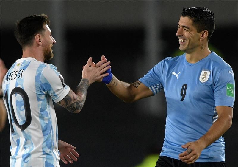 ميسي وسواريز