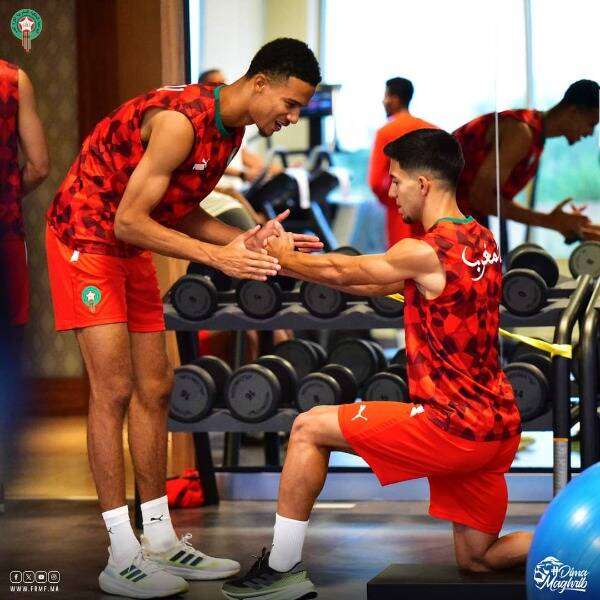 لاعبو منتخب المغرب