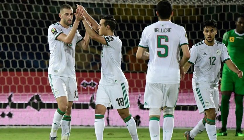 سليماني مع منتخب الجزائر- أرشيفية