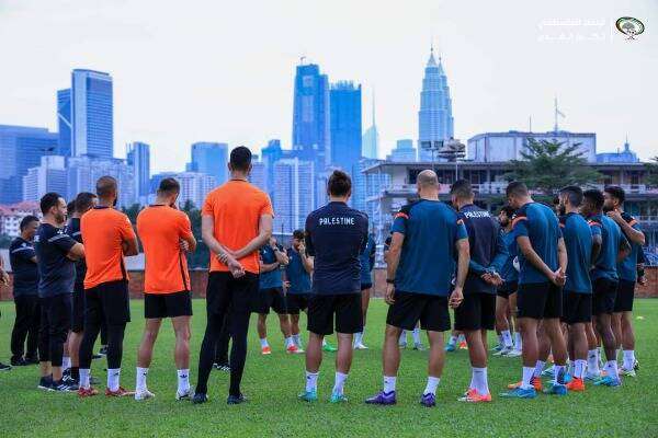 من تدريبات فلسطين