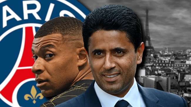 مبابي وناصر الخليفي