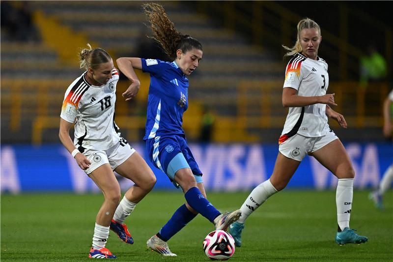 من مباراة ألمانيا والأرجنتين