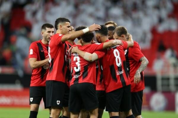 فرحة لاعبي الريان