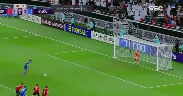 ميتروفيتش يهدر ركلة الجزاء