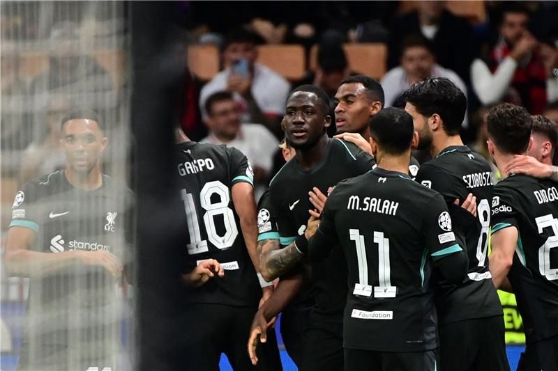 احتفال ليفربول بالفوز