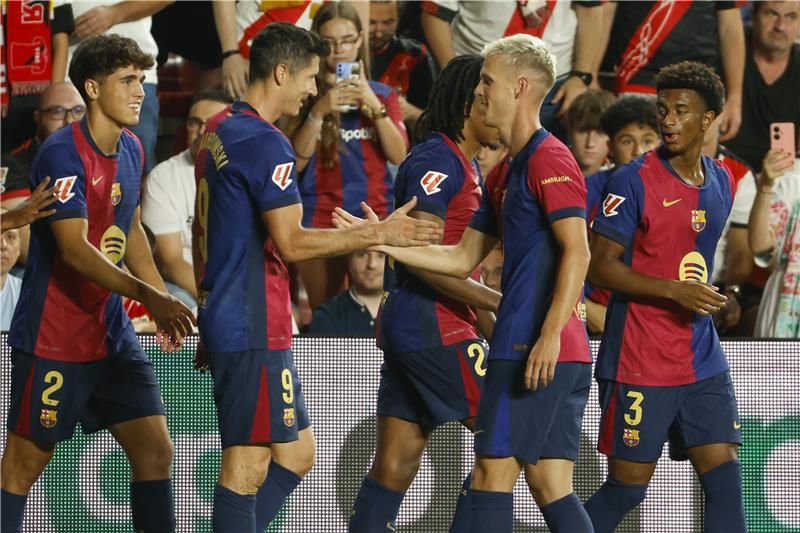 لاعبو برشلونة