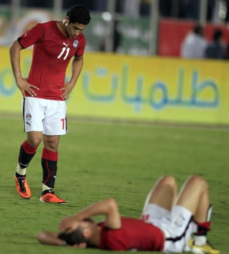 خيبة أمل أصابت المنتخب المصري لعدم تأهله لنهائيات كأس الأمم 2012