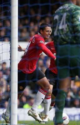 هيرنانديز بعد تسجيل الهدف