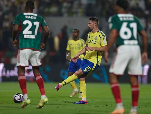 من المباراة