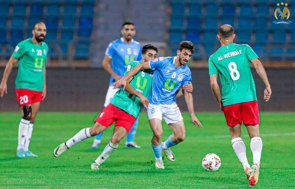 من مباراة الفيصلي والوحدات