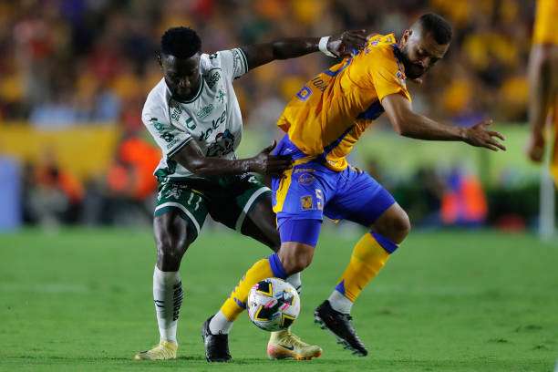 من مواجهة تيجريس أونال مع ضيفه ليون