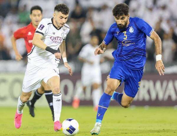 من المباراة