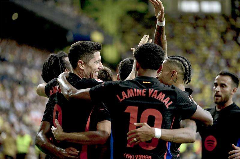 لاعبو برشلونة