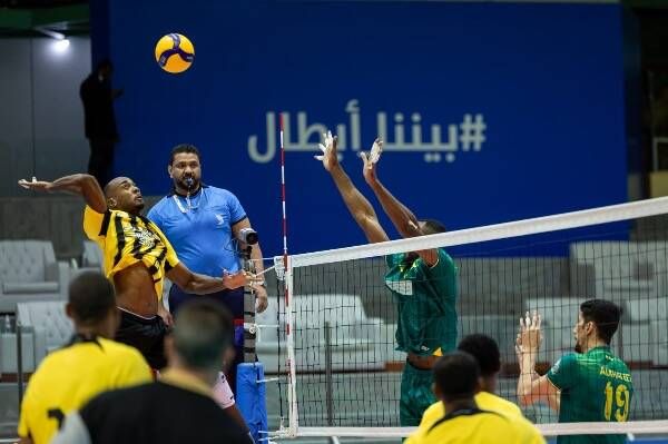 من منافسات كرة الطائرة