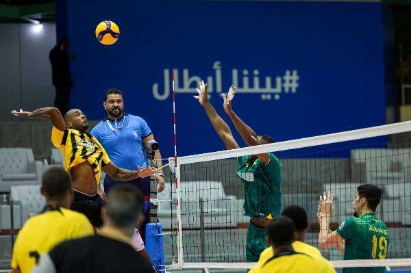 من منافسات كرة الطائرة